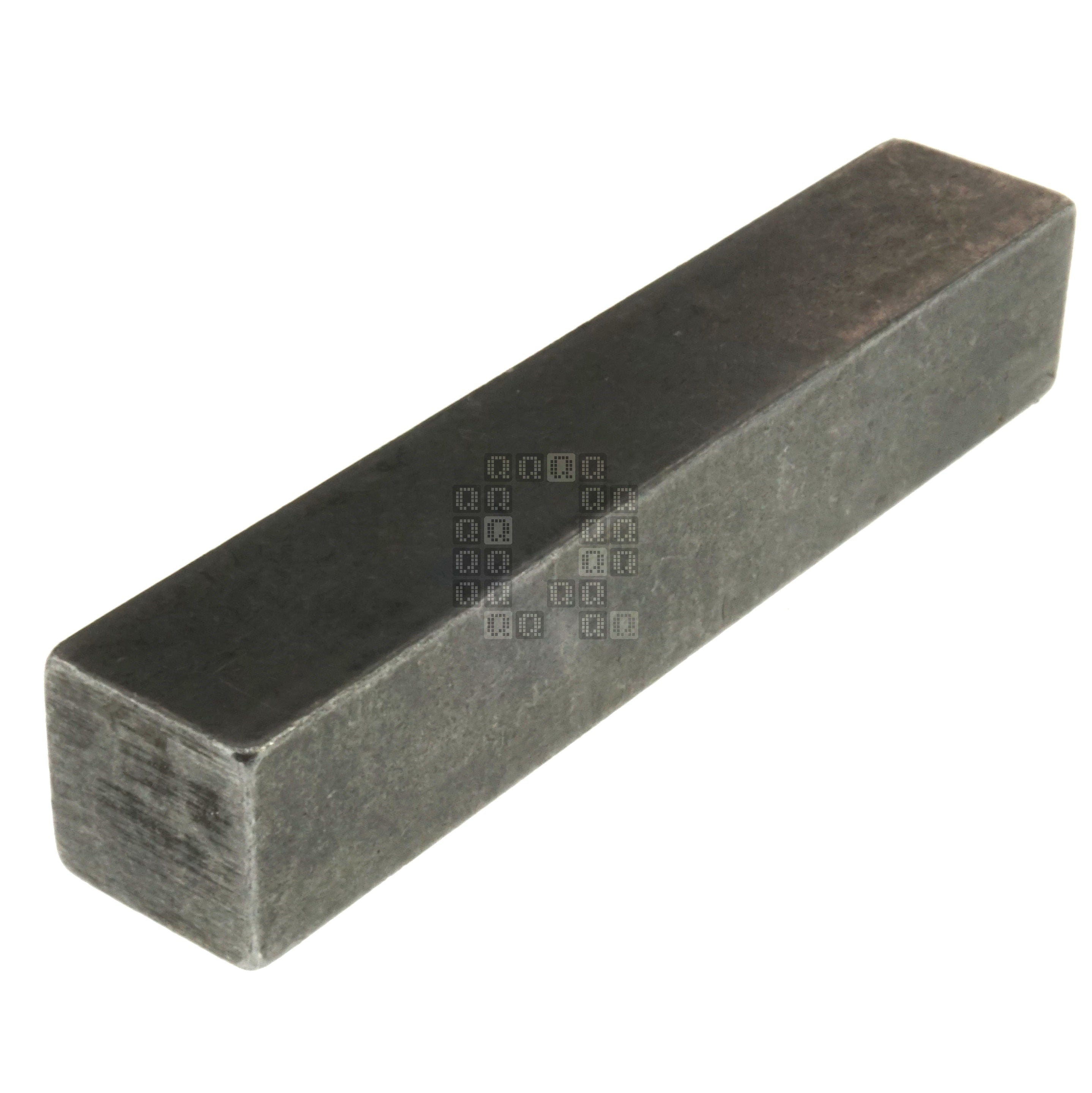 Unbranded 0.50" x 0.50" x 2.75" Square Steel Key, Uncoated