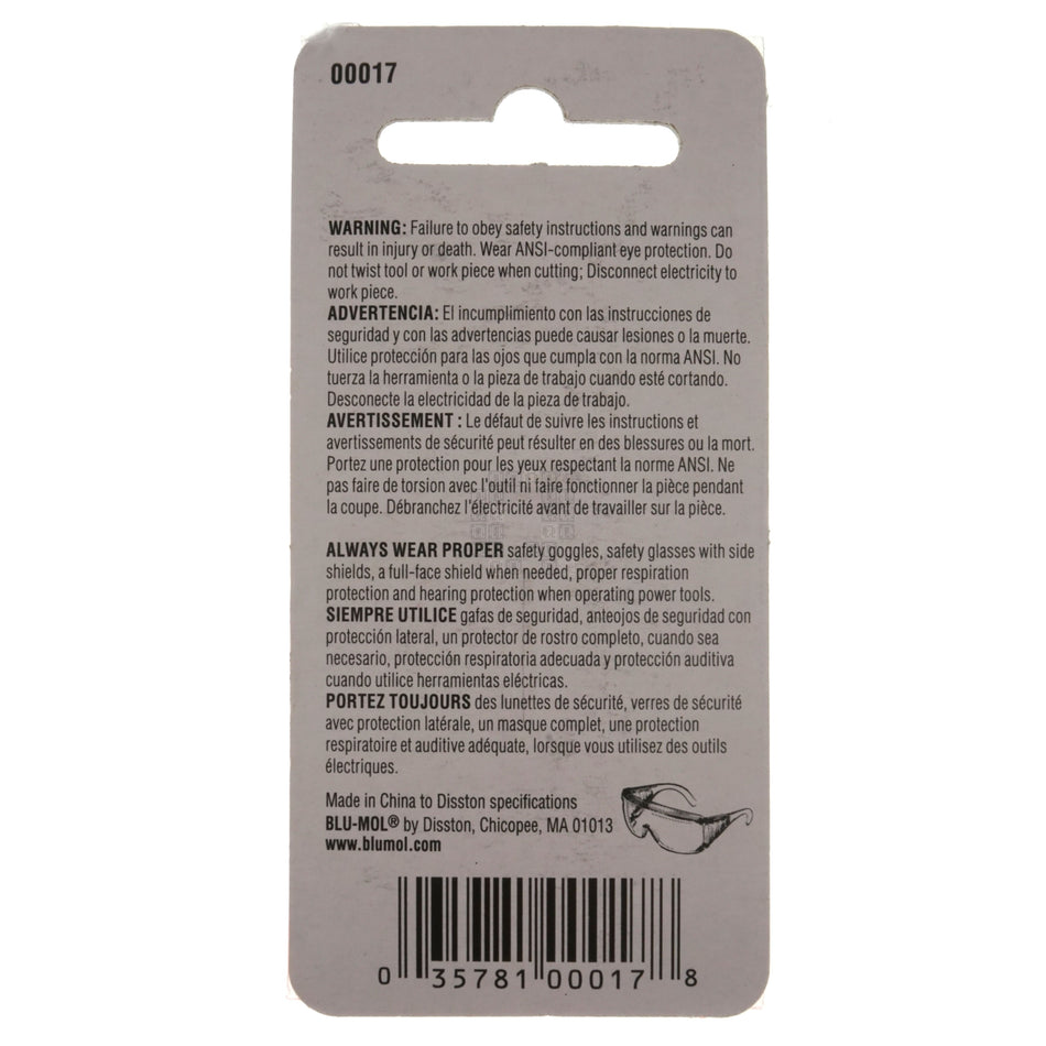 BLU-MOL 00017 T20 TORX Star Drive Screwdriver Bits, 1" Length, 2-Pack