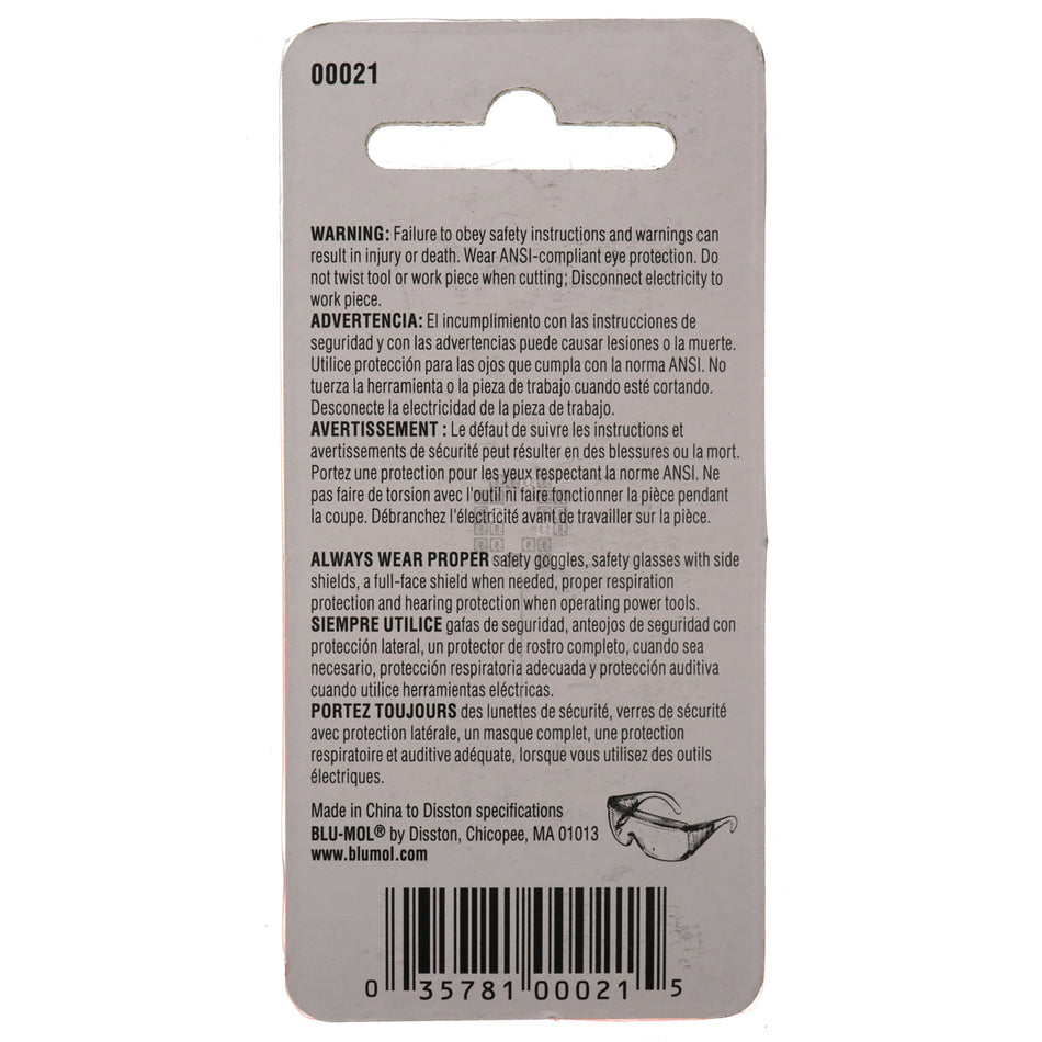 BLU-MOL 00021 T27 TORX Star Drive Screwdriver Bits, 1" Length, 2-Pack