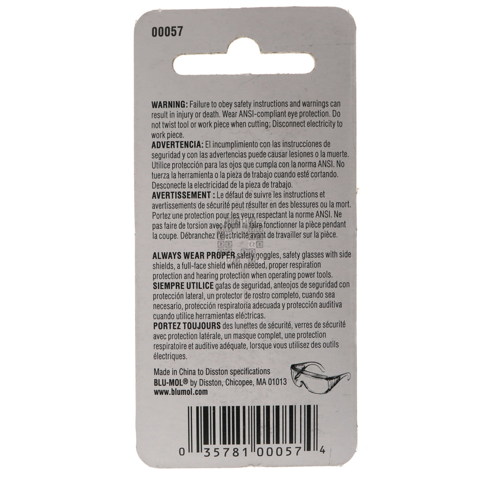 BLU-MOL 00057 SQ2 / #2 Square Recess Screwdriver Bit, 2" Length