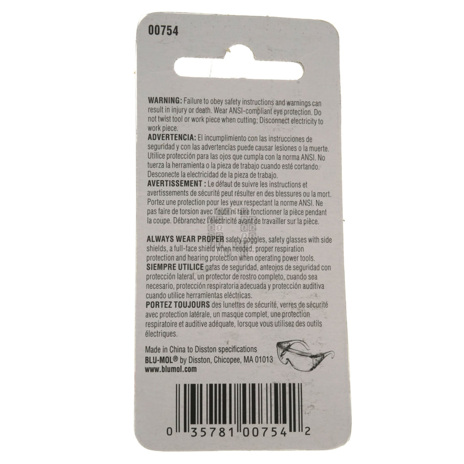Blu-Mol 007541" Drywall Screw Setter Bit Tip, SQ2 / #2 Square Recess