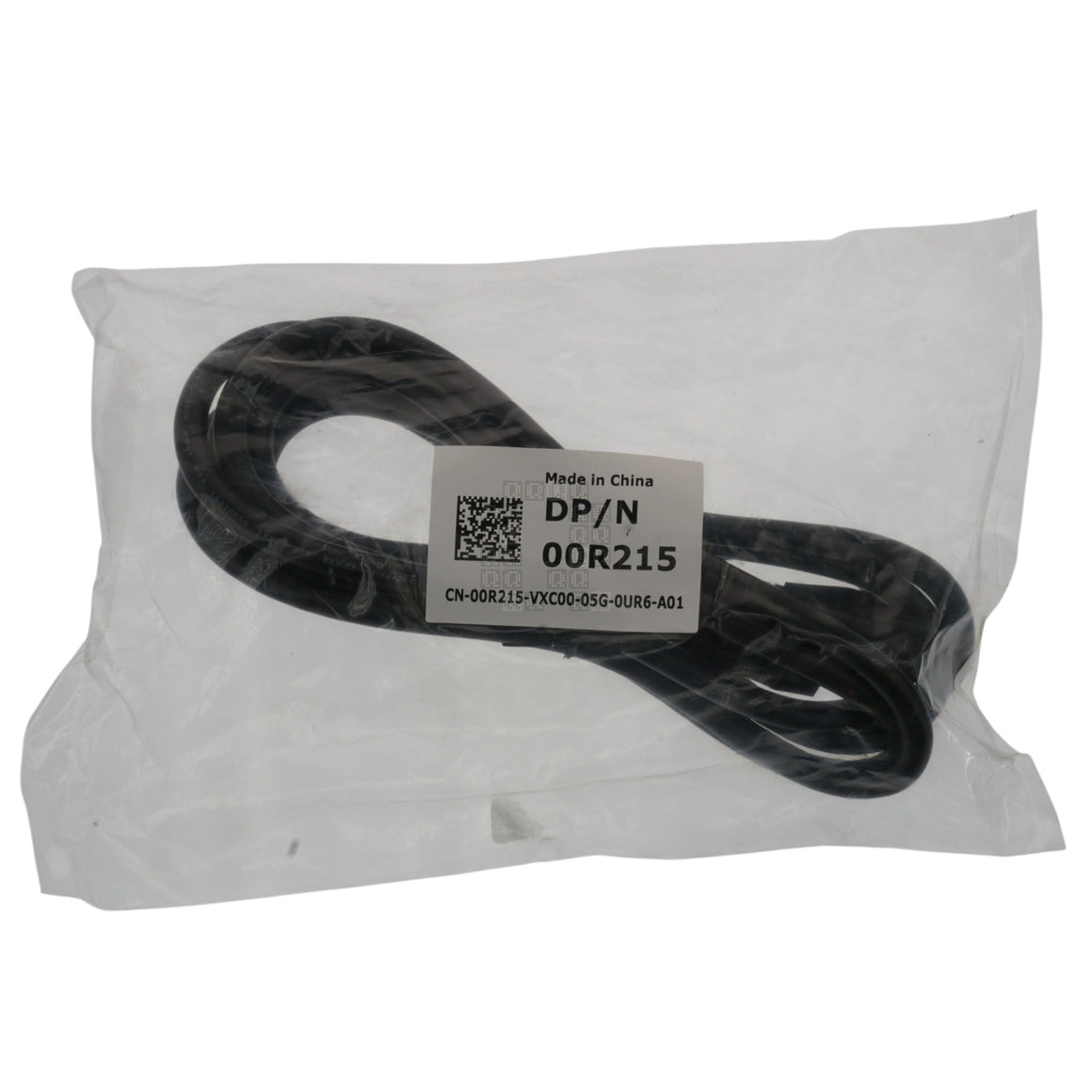 Dell 00R215 / OOR215 Black Power Cord, 14AWG, USA Plug