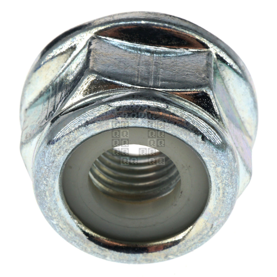 Milwaukee Tool 05-74-0313 10mm M10-1.25 Nylon Flange Nut, 19mm Hex