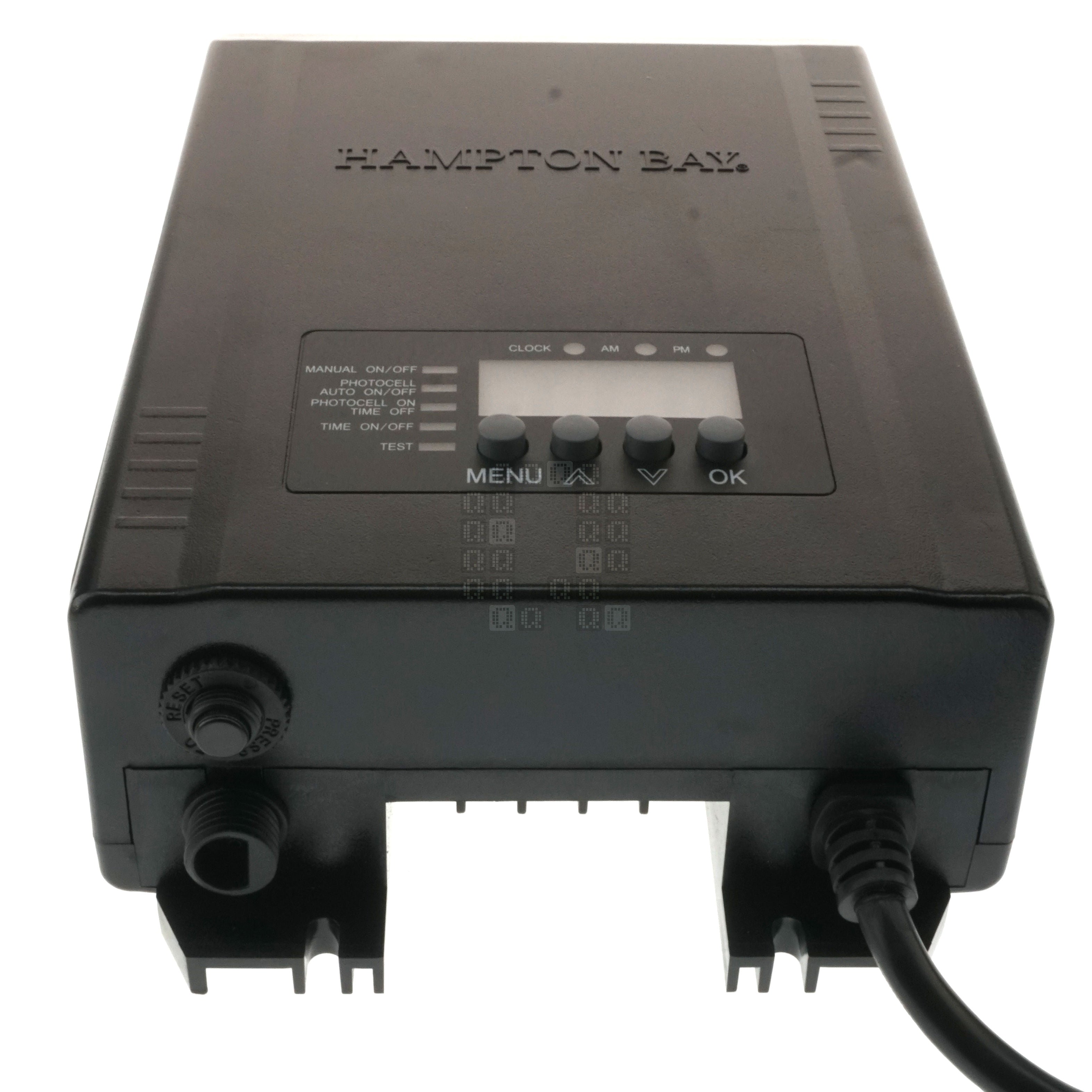 Hampton Bay 1001509802 Low Voltage Digital Transformer, 12+15VDC 120W, SL-120-12A