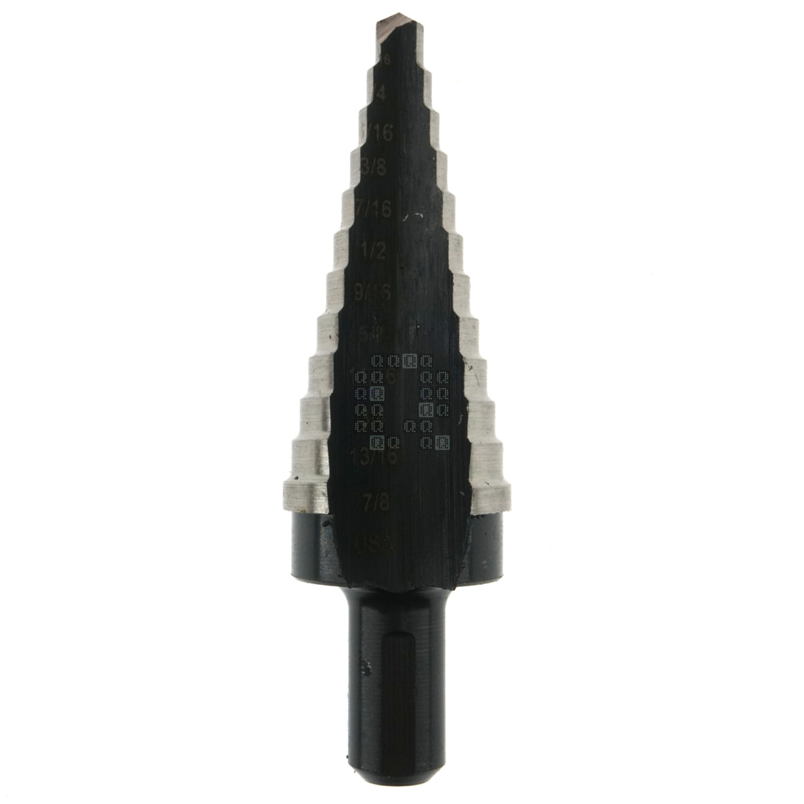 Irwin Tools 10234 Unibit #4 HSS Step Drill Bit, 3/16" to 7/8"