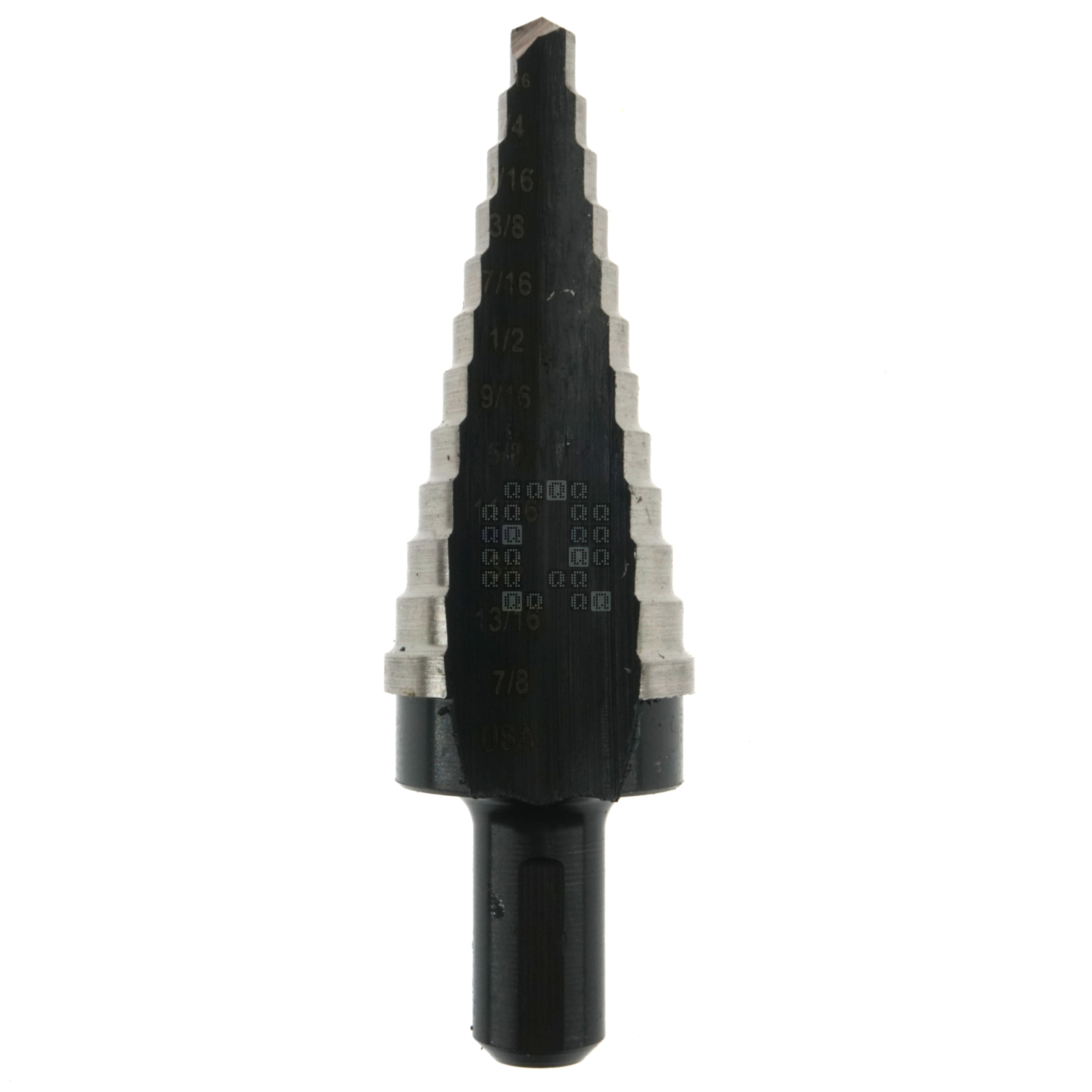 Irwin Tools 10234 Unibit #4 HSS Step Drill Bit, 3/16" to 7/8"
