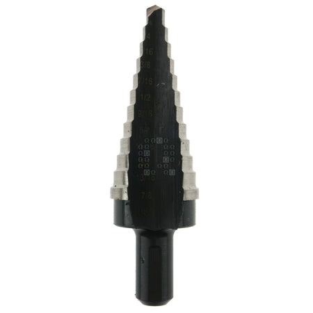 Irwin Tools 10234 Unibit #4 HSS Step Drill Bit, 3/16" to 7/8"