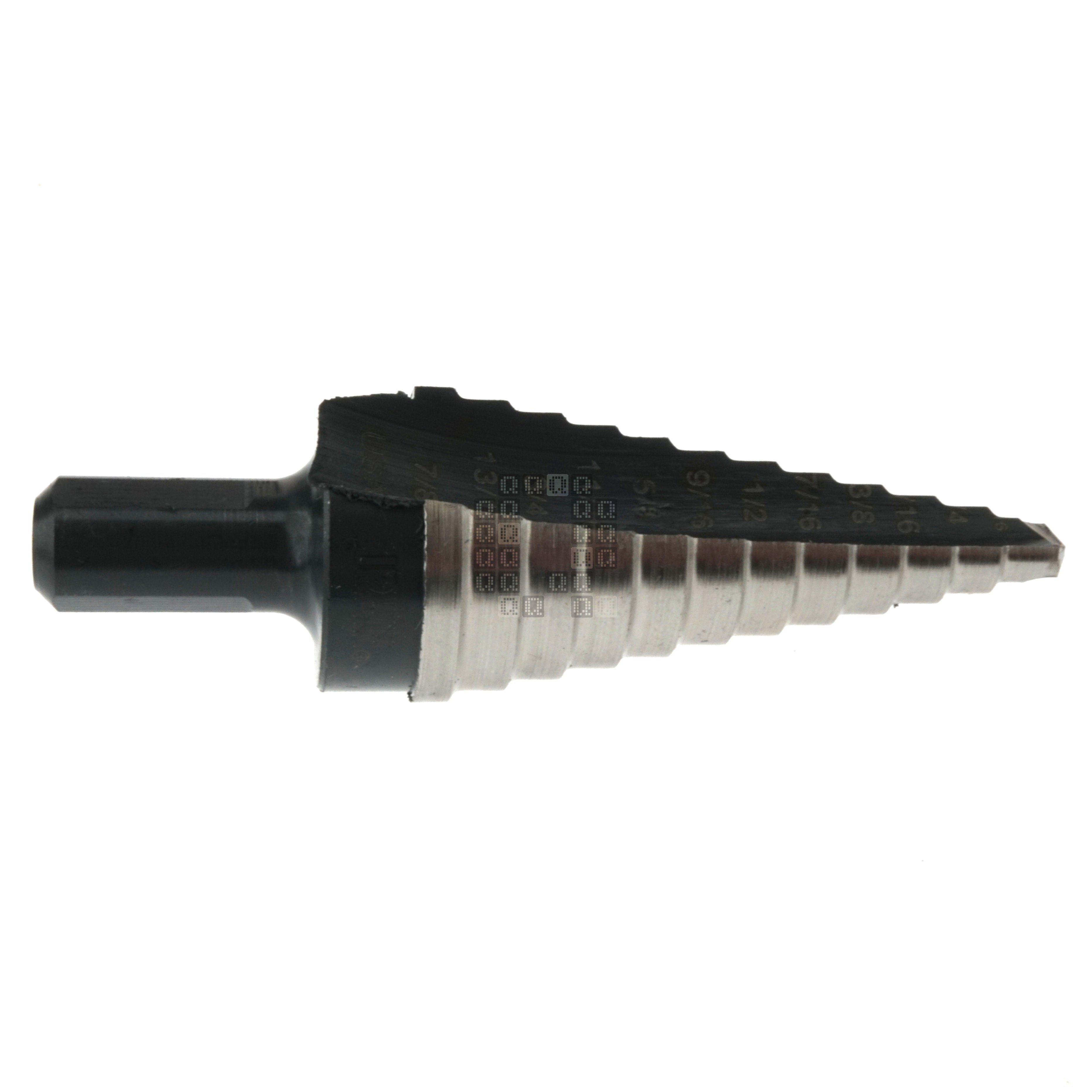 Irwin Tools 10234 Unibit #4 HSS Step Drill Bit, 3/16" to 7/8"