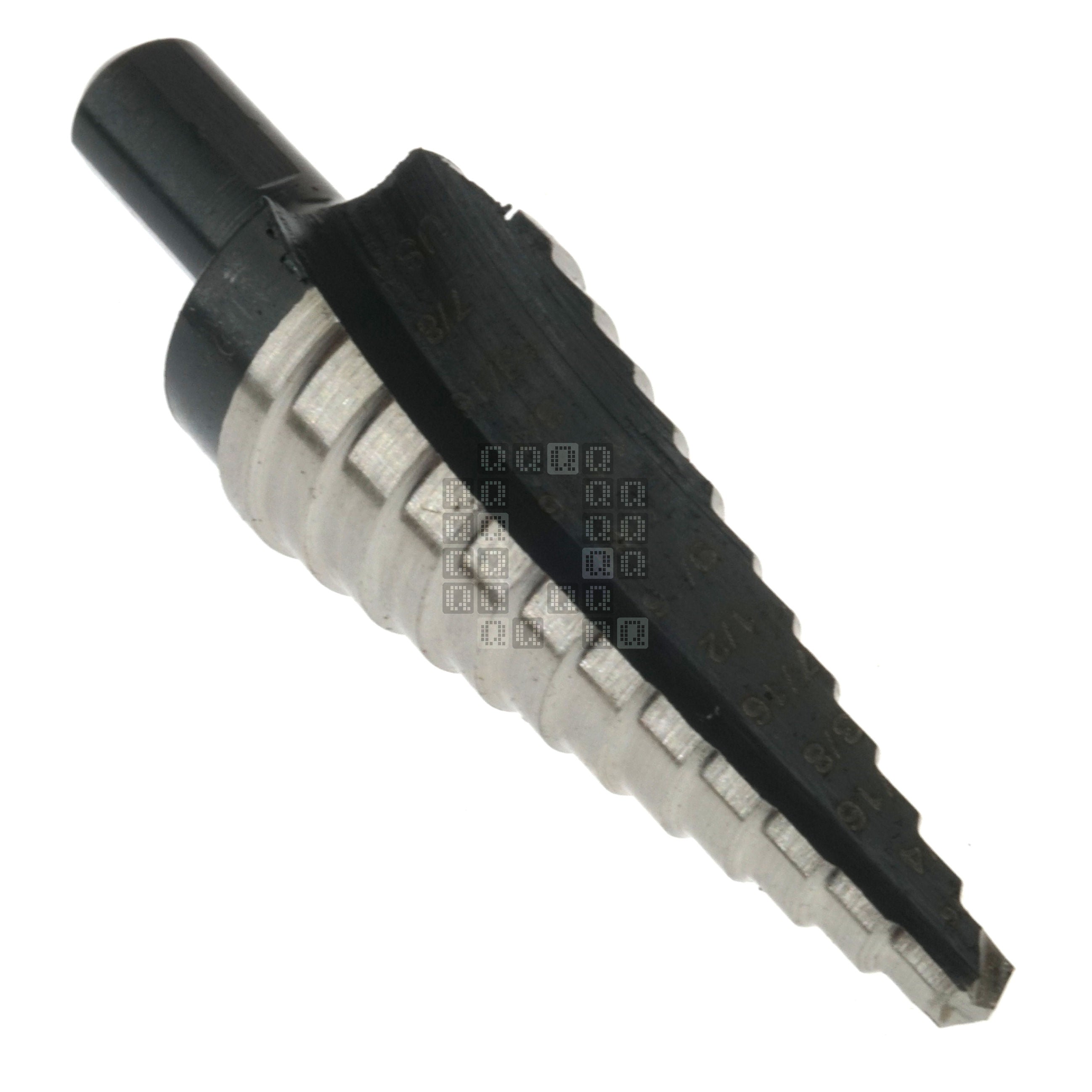 Irwin Tools 10234 Unibit #4 HSS Step Drill Bit, 3/16" to 7/8"