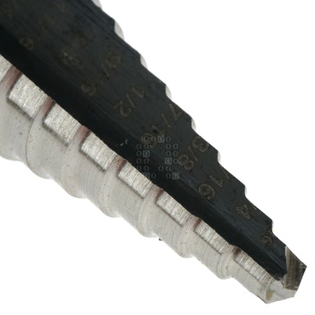 Irwin Tools 10234 Unibit #4 HSS Step Drill Bit, 3/16" to 7/8"