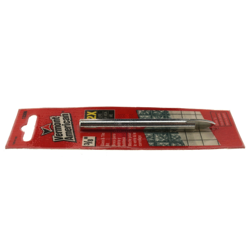 Vermont American 13306 Carbide Tip Glass & Tile Drill Bit, 3/8" Diameter
