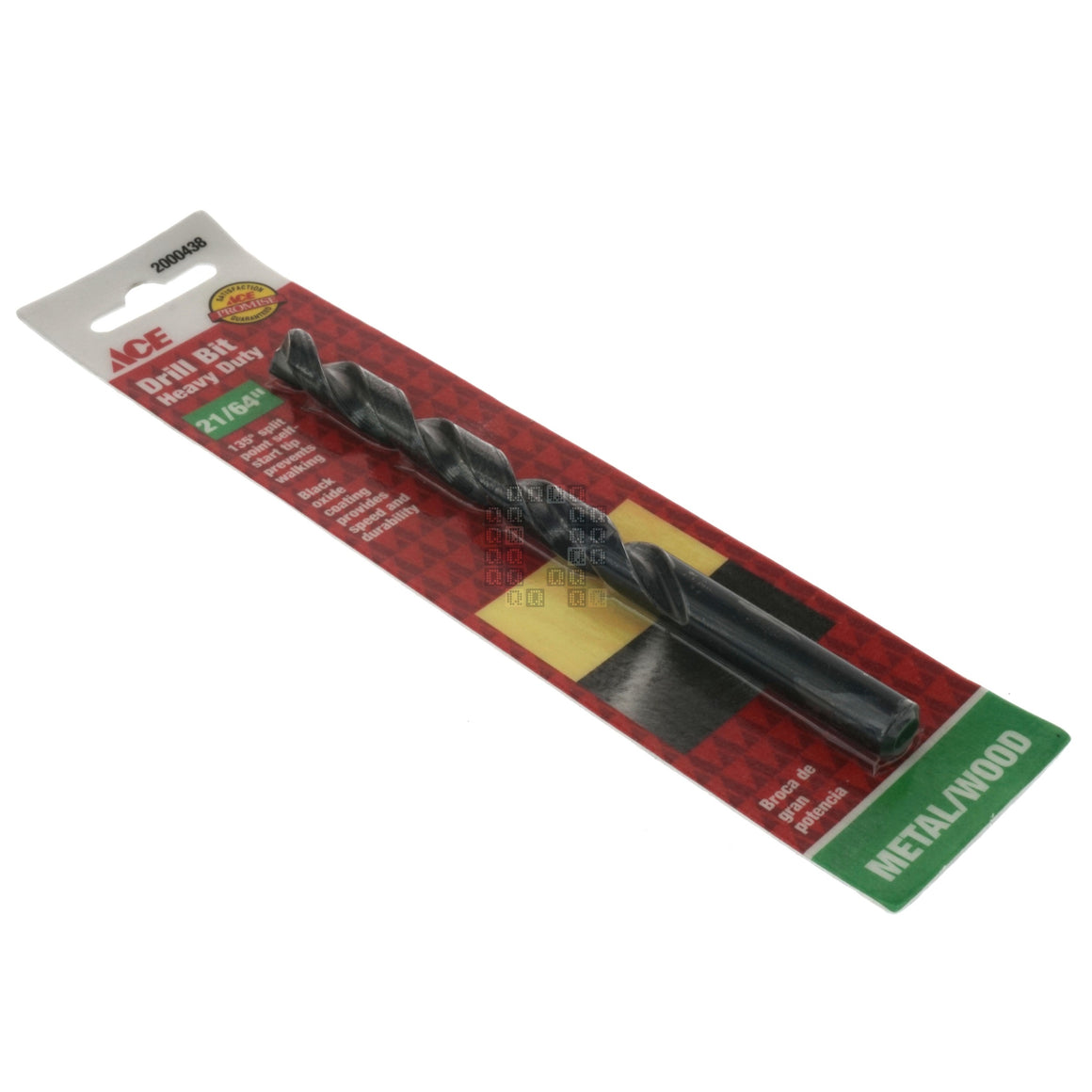 ACE Hardware 2000438 Heavy Duty 21/64" Black Oxide Drill Bit