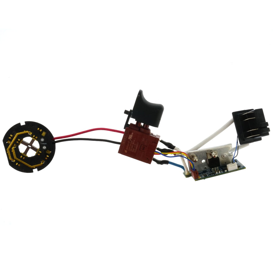 Milwaukee 22-56-1451 PCBA Circuit Board, Switch Assembly and Carbon Brushes