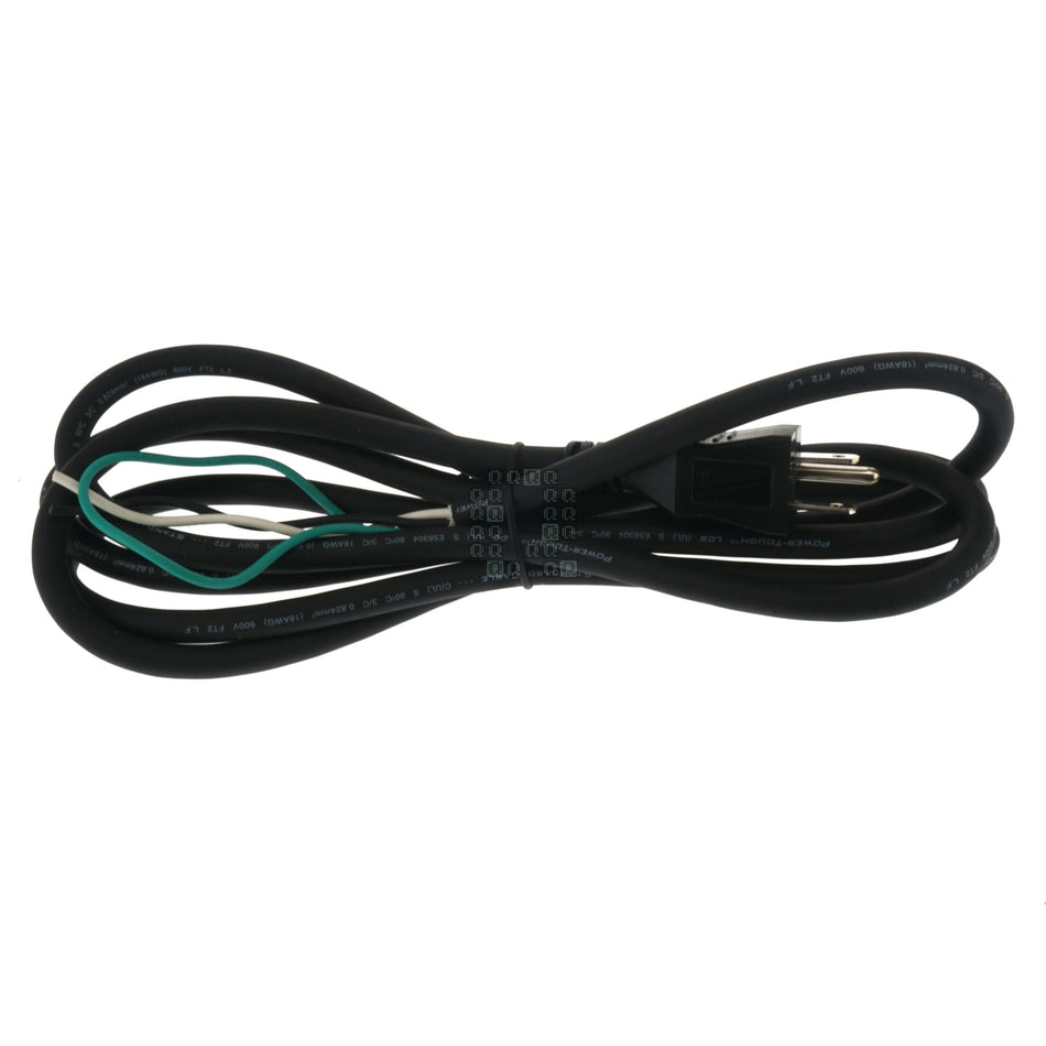 Milwaukee 22-64-3200 Powertough UL 18AWG 3 Conductor Cordset, 8' Length