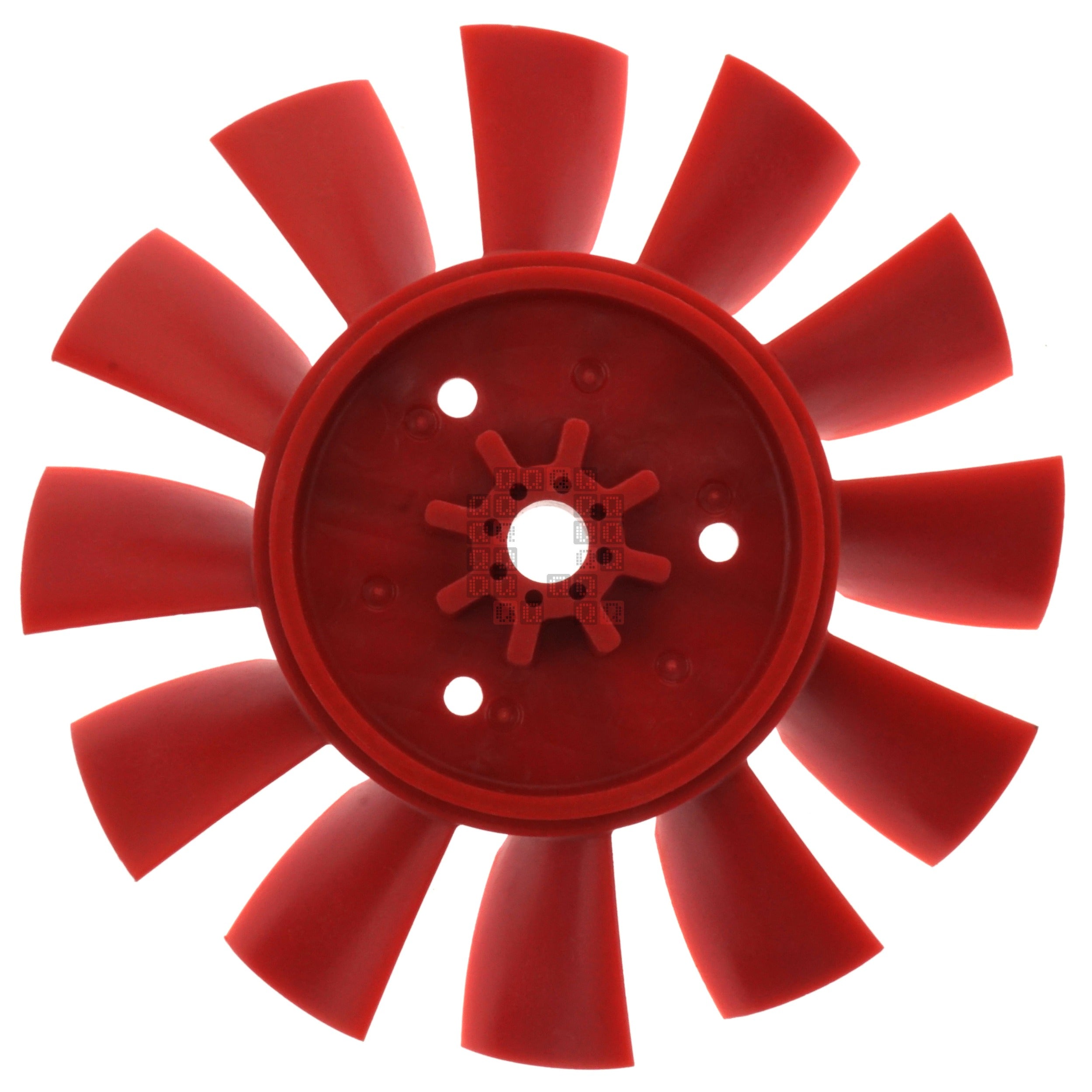 Milwaukee Tool 22-84-0026 Red Plastic  Leaf Blower Fan Top View