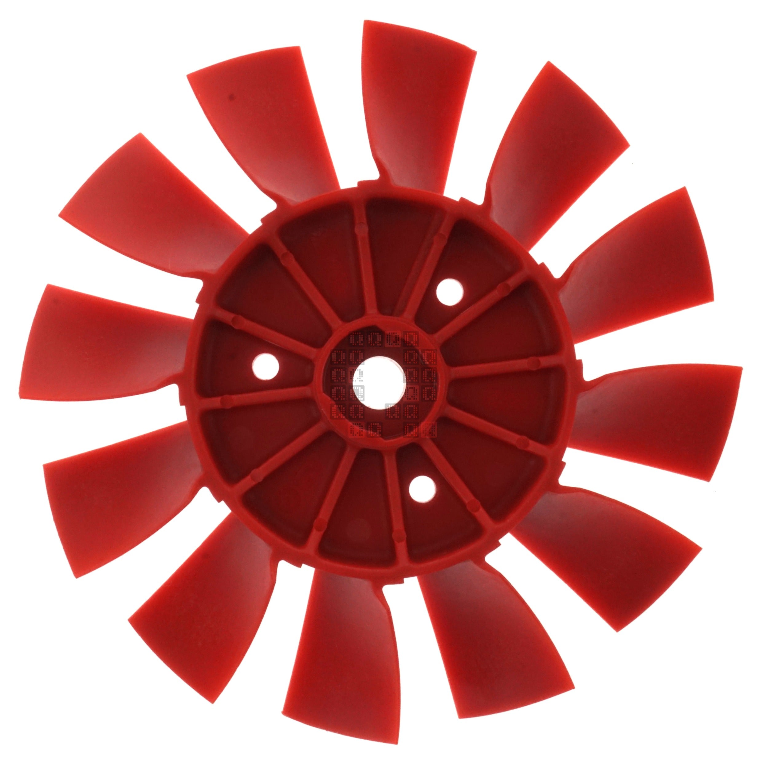 Milwaukee Tool 22-84-0026 Red Plastic  Leaf Blower Fan Bottom View