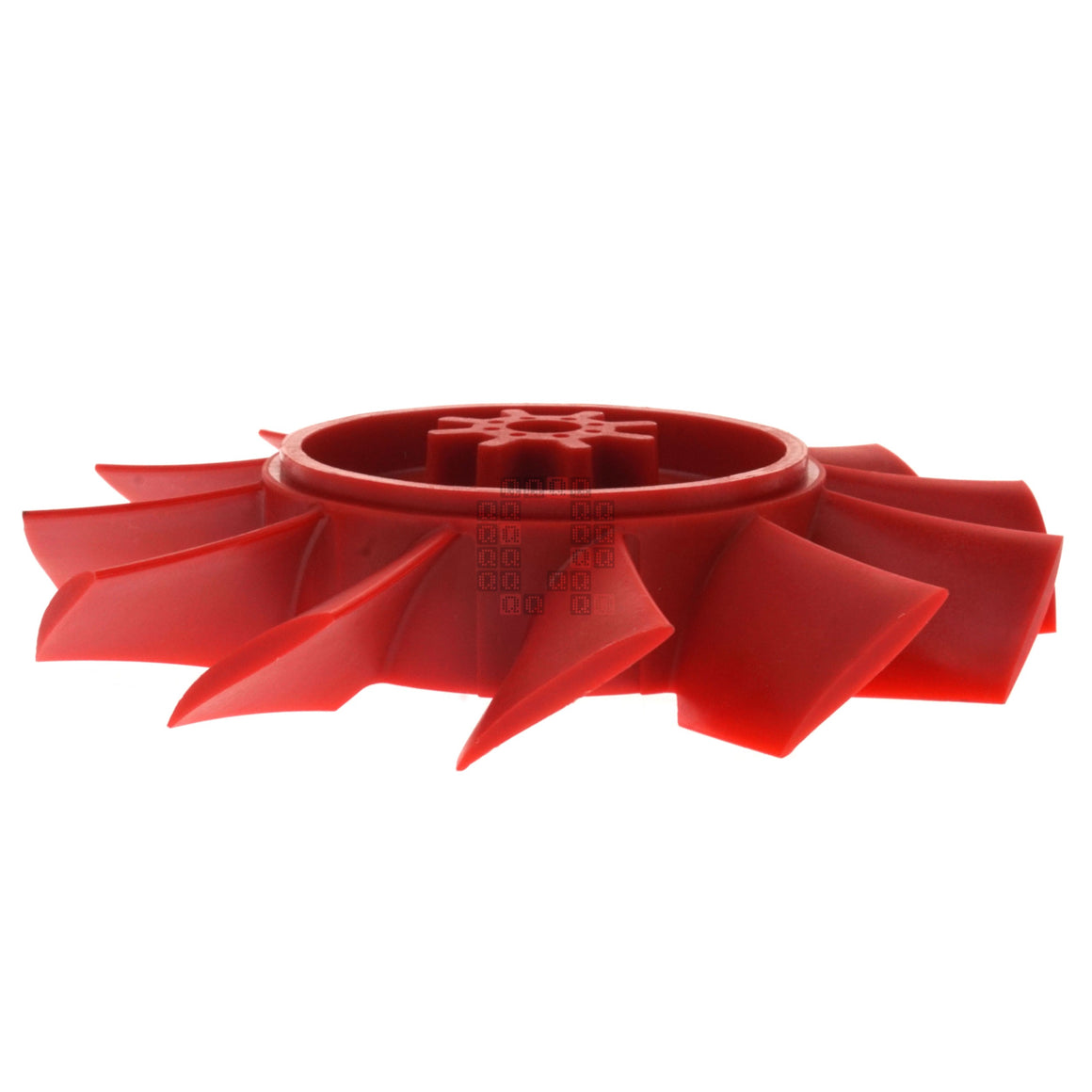 Milwaukee Tool 22-84-0026 Red Plastic  Leaf Blower Fan Side View