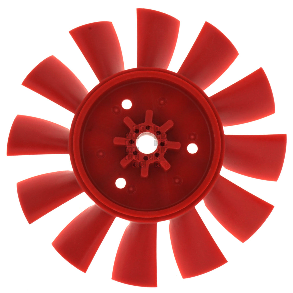 Milwaukee Tool 22-84-0026 Red Plastic  Leaf Blower Fan Top View