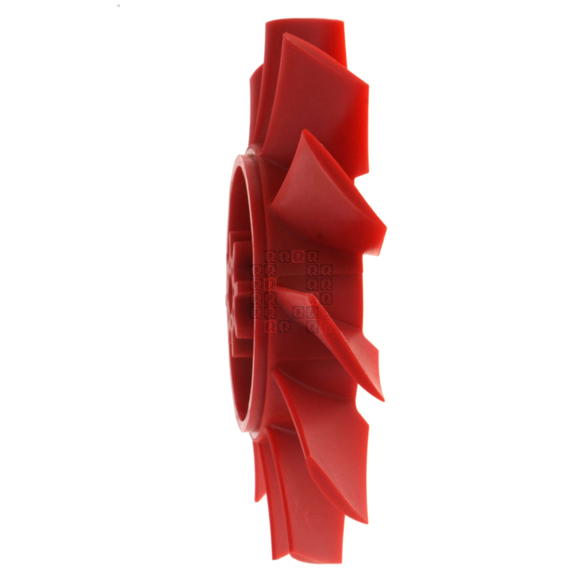 Milwaukee Tool 22-84-0026 Red Plastic  Leaf Blower Fan Side View