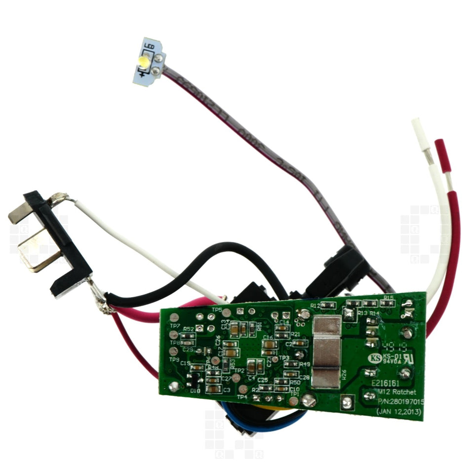 Milwaukee 23-66-3020 Electronics and Switch Assembly