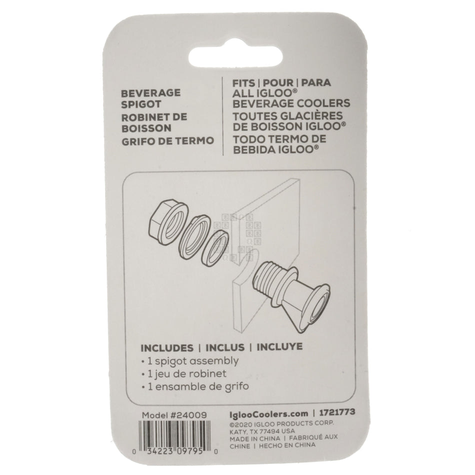 Igloo 24009 Replacement Beverage Spigot, White