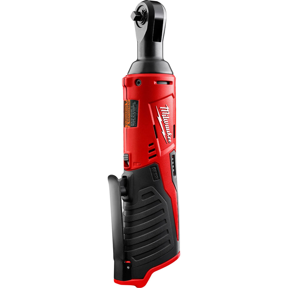 Milwaukee Tool 2456-20 M12 Cordless 1/4" Ratchet