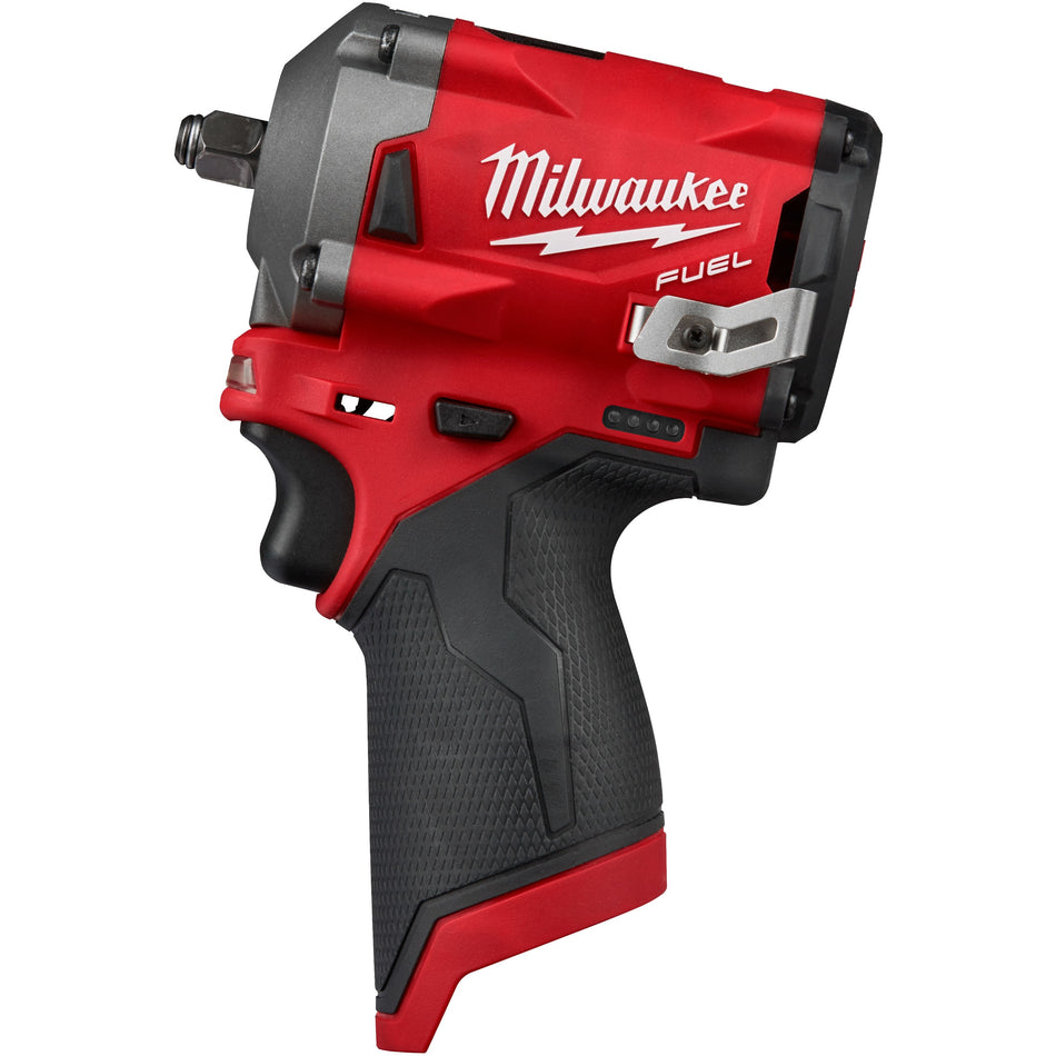 Milwaukee Tool 2554-20 M12 FUEL 3/8" Impact Wrench with Friction Ring
