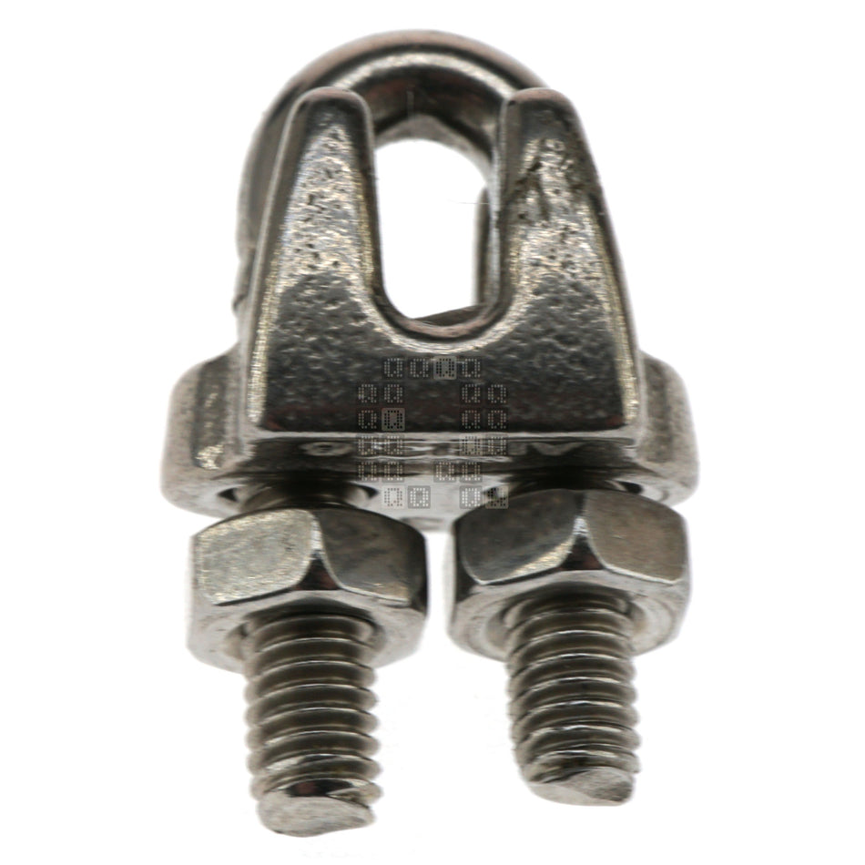Baron 260S-1/8 Stainless Steel 1/8" Wire Rope Clamp