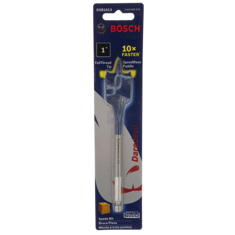 BOSCH 2610020215 DSB1013 Daredevil 1" x 6" Standard Length Spade Bit
