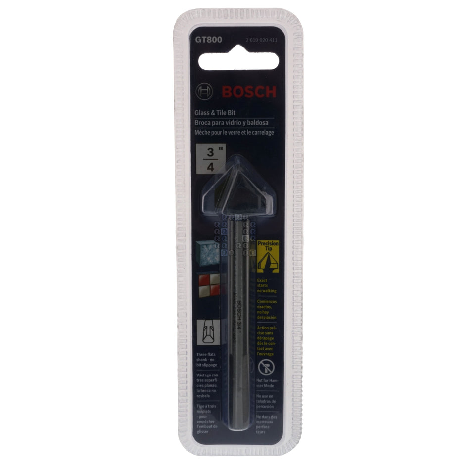 Bosch GT800 2610020411 3/4" Glass and Tile Bit