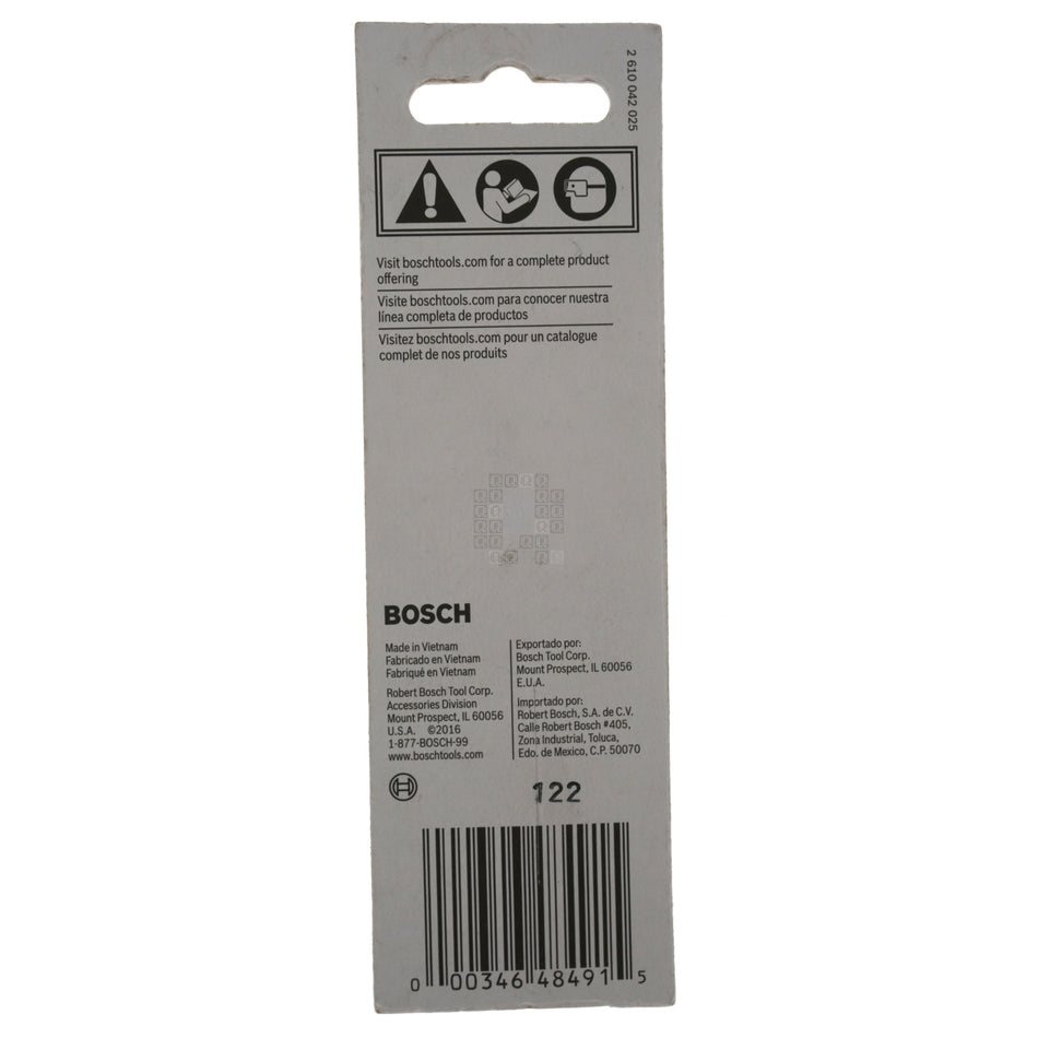 Bosch 2610039656 Impact Tough 7/16" Hex Magnetic Nut Setter, 2-9/16" Length, ITNS7162