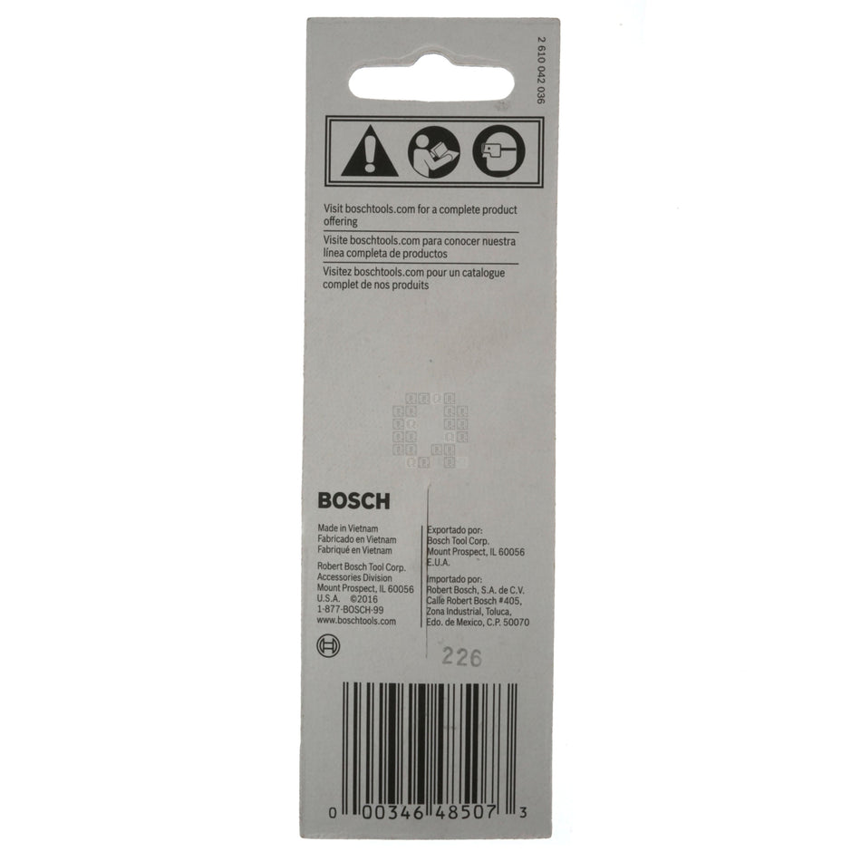 Bosch 2610039696 ITSA38 Impact Tough 1/4" Hex to 3/8" Square Socket Adapter, 2" Length