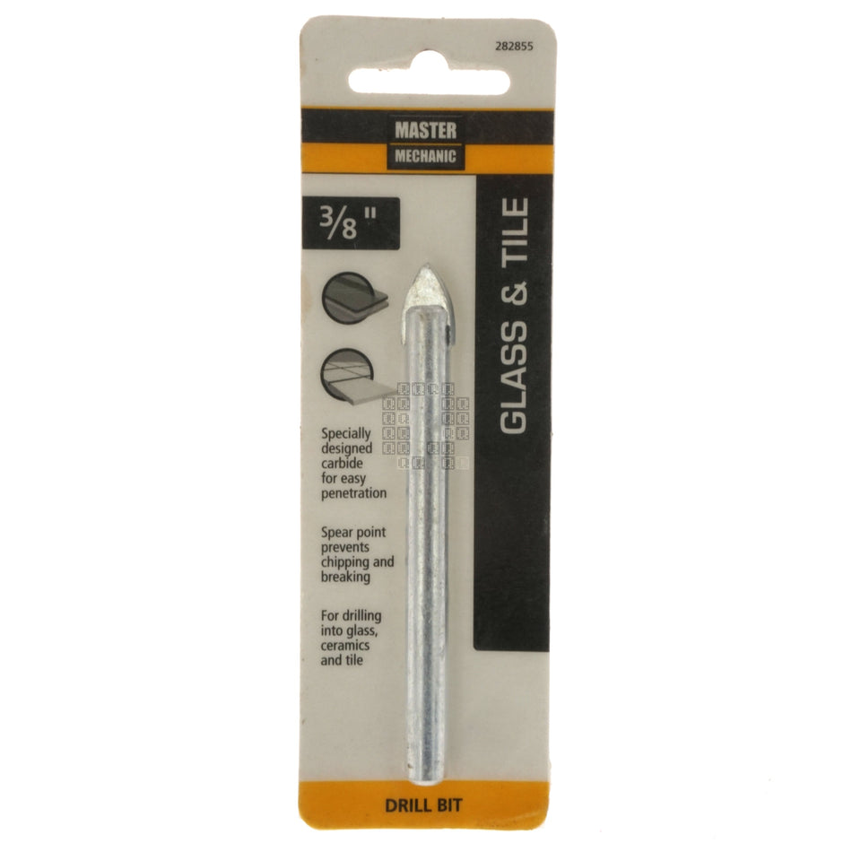 Master Mechanic 282855 3/8" Glass and Tile Drill Bit