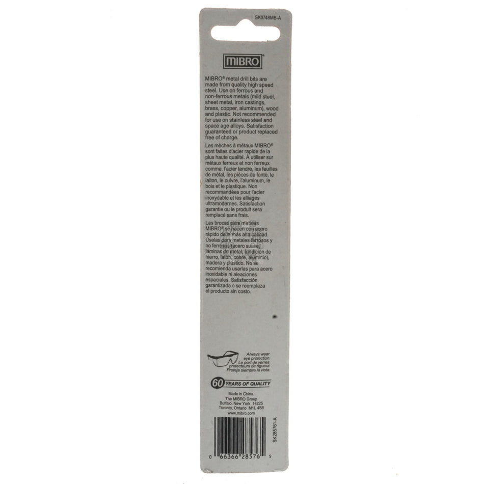 MIBRO 285761 10mm KWIK START High Speed Steel Metric Drill Bit