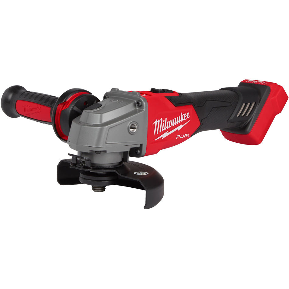 Milwaukee Tool 2881-20 M18 FUEL Angle Grinder with Slide Switch & Lock-On