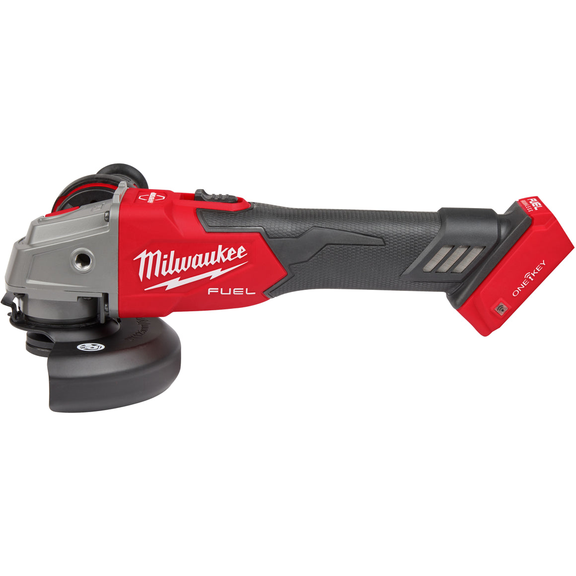 Milwaukee Tool 2883-20 M18 FUEL ONE-KEY Braking Angle Grinder with Slide Switch