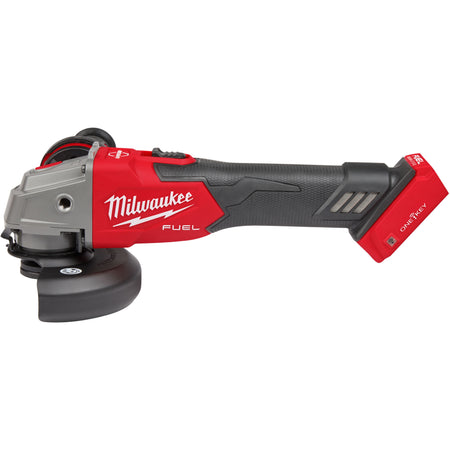 Milwaukee Tool 2883-20 M18 FUEL ONE-KEY Braking Angle Grinder with Slide Switch