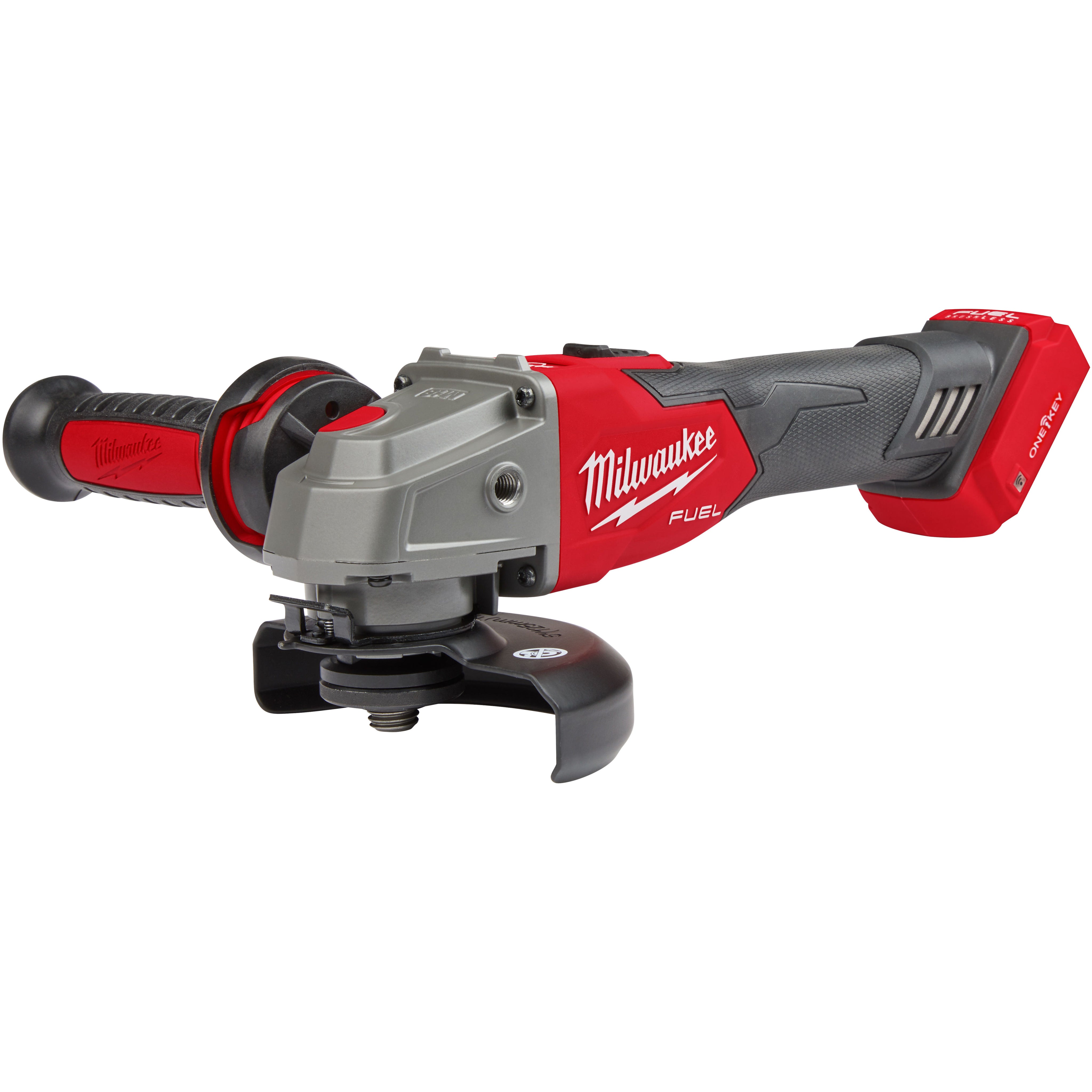 Milwaukee Tool 2883-20 M18 FUEL ONE-KEY Braking Angle Grinder with Slide Switch