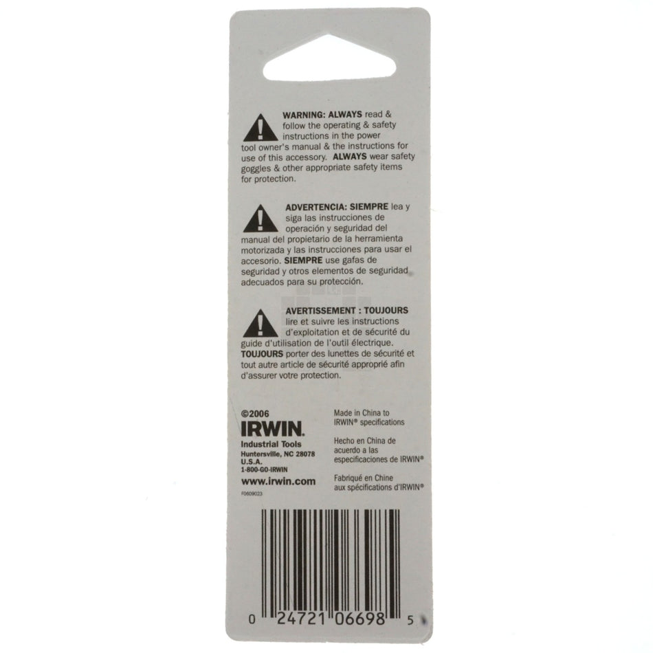 Irwin 3016009 9/64" Cobalt Drill Bit, 135° Split Point