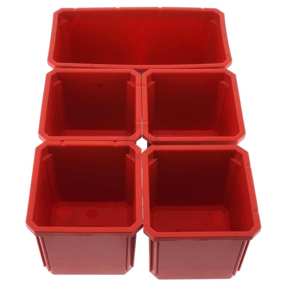 Milwaukee Tool 31-01-0501 PACKOUT Removeable Bin Kit, 4 Small and 1 Big