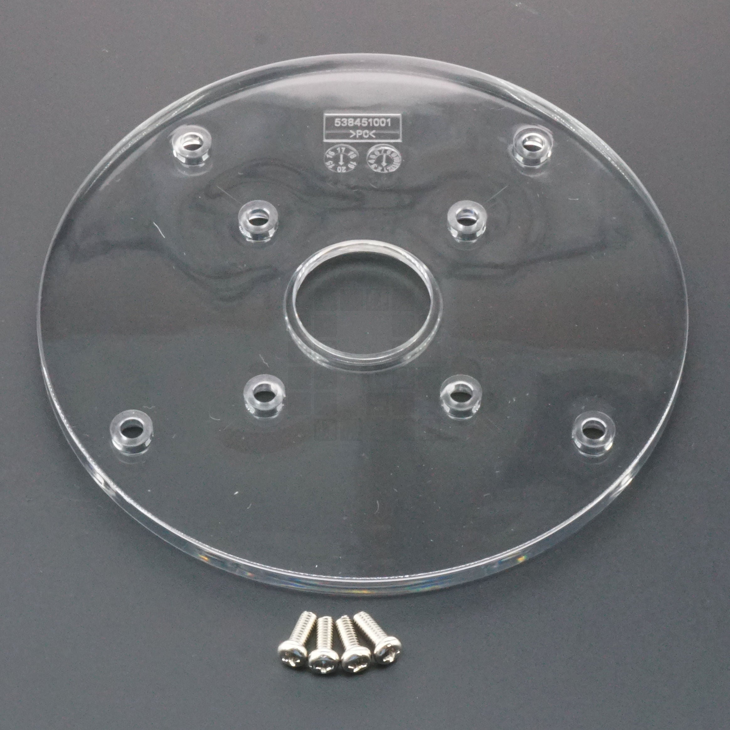 Milwaukee Tool 31-06-0034 Oversized Sub-Base Assembly with screws