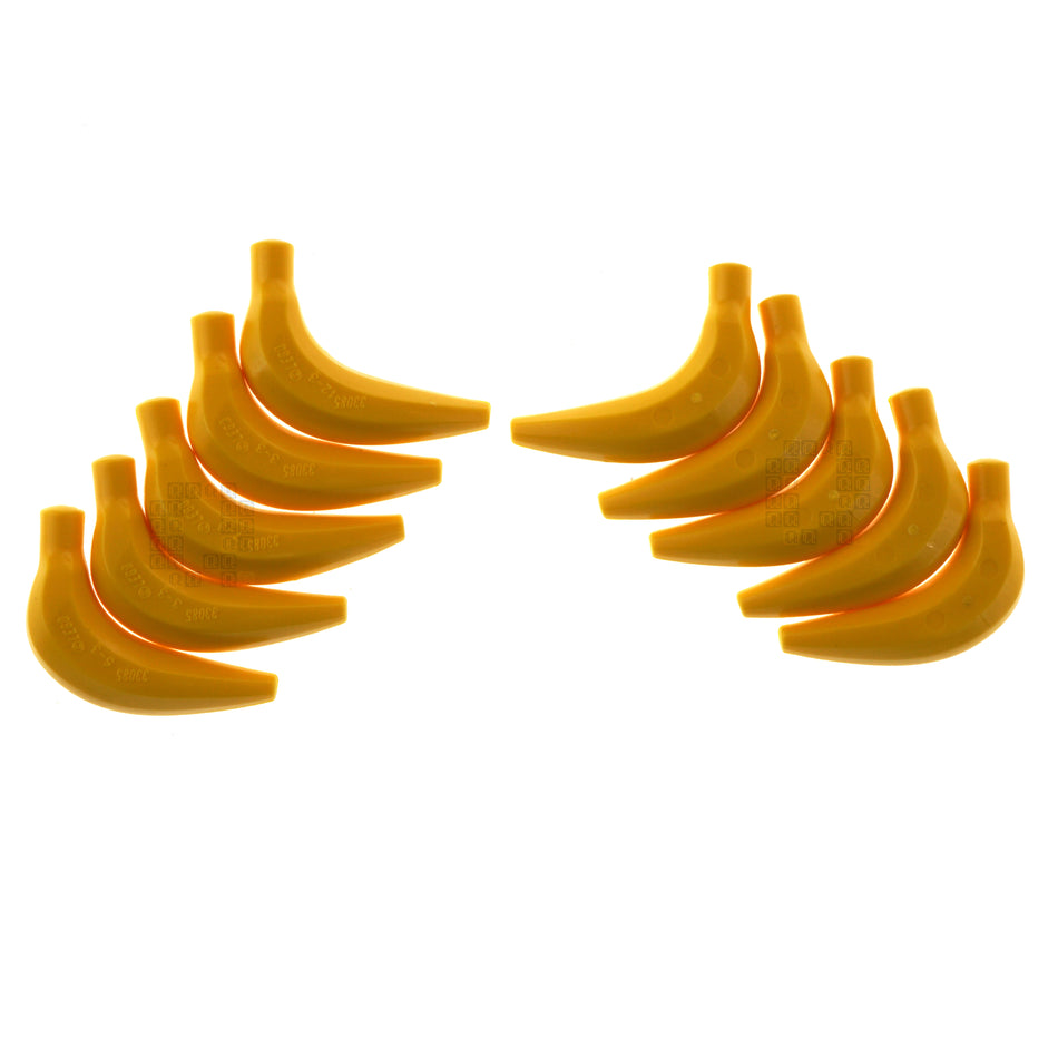 LEGO 4114584 33085 Banana, Bright Yellow, 10-Pack