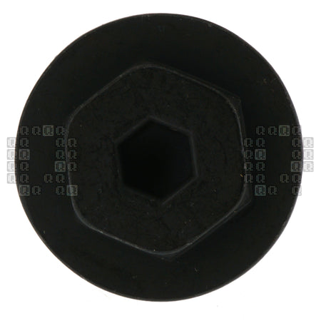 Milwaukee Tool 42-60-0367 Black Steel Hex Flange Bolt, 5/16"-18 LH