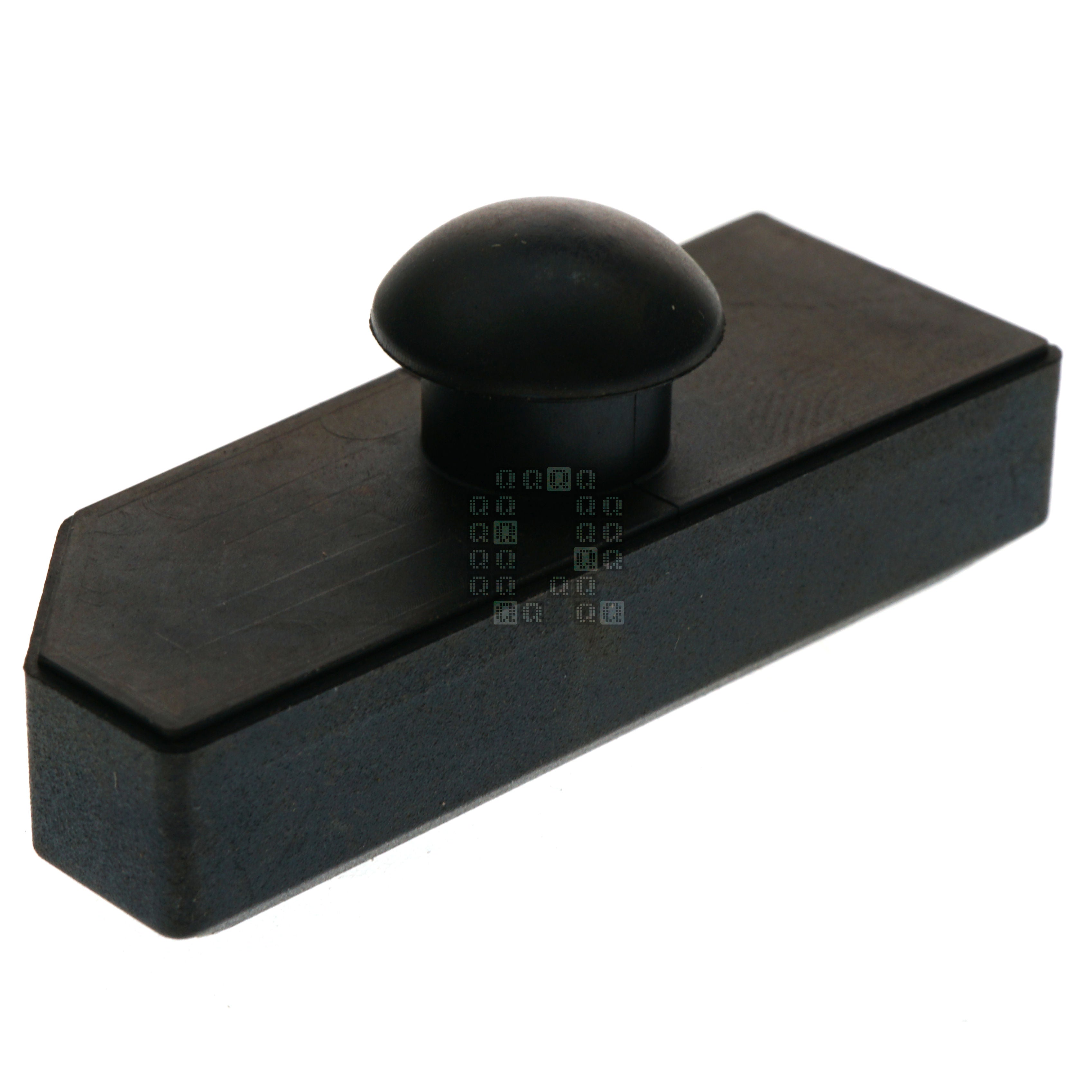 Milwaukee Tool 44-34-0071 Black Rubber Foot, Left Side