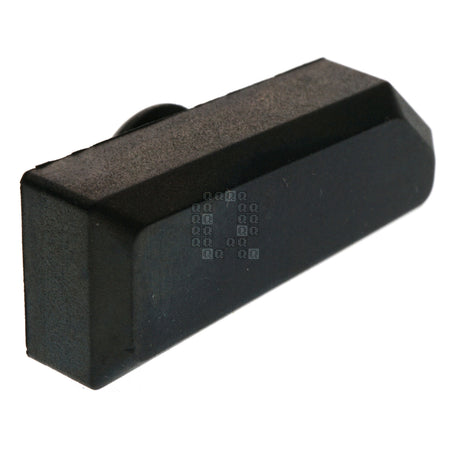 Milwaukee Tool 44-34-0071 Black Rubber Foot, Left Side