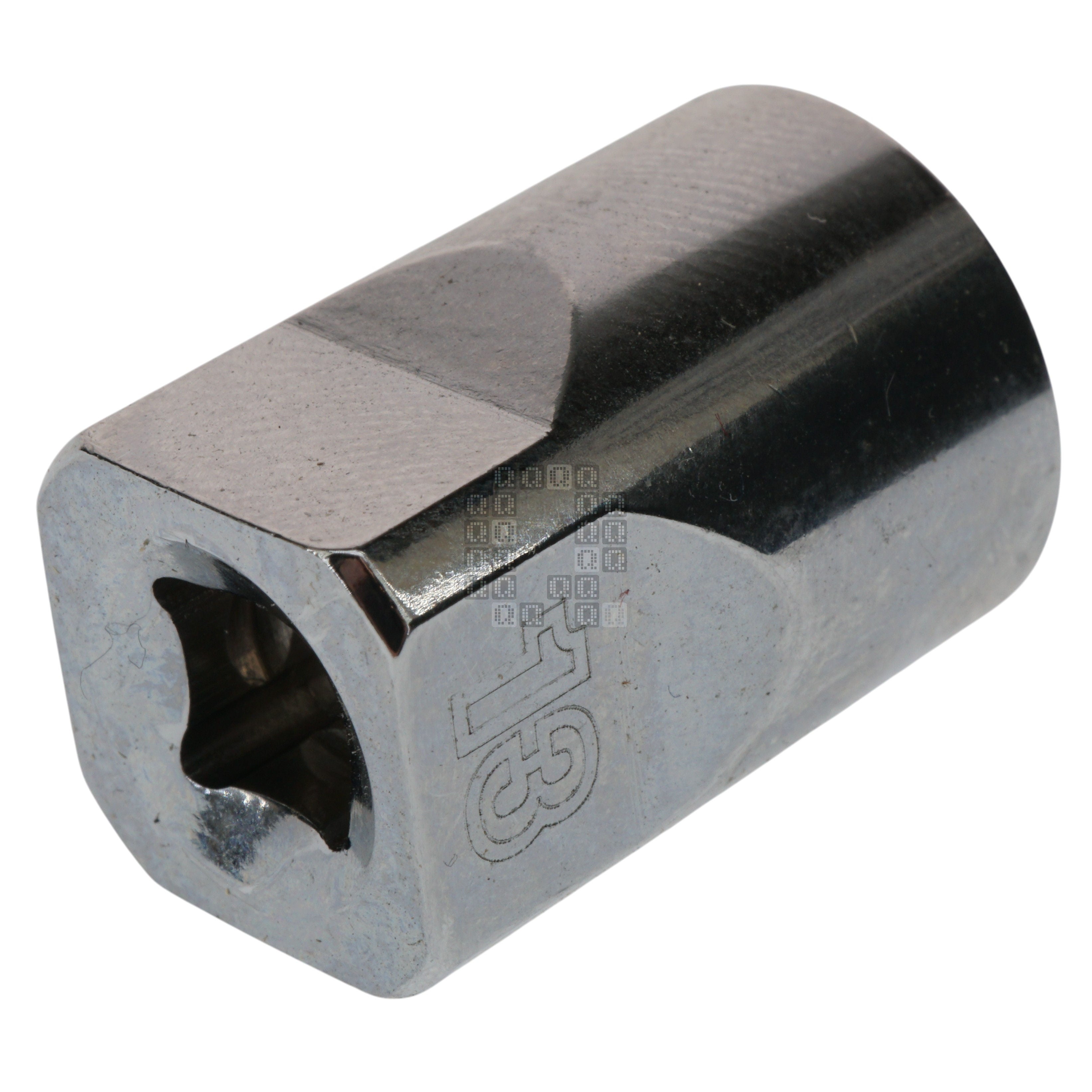 Milwaukee Tool 45-34-9039 Standard 1/4" Drive Chrome 13mm Metric Socket with Four Flat Sides