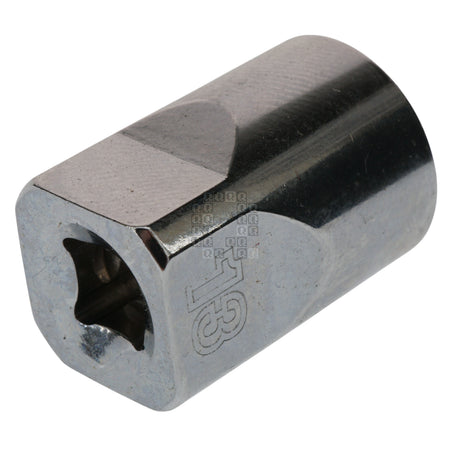 Milwaukee Tool 45-34-9039 Standard 1/4" Drive Chrome 13mm Metric Socket with Four Flat Sides
