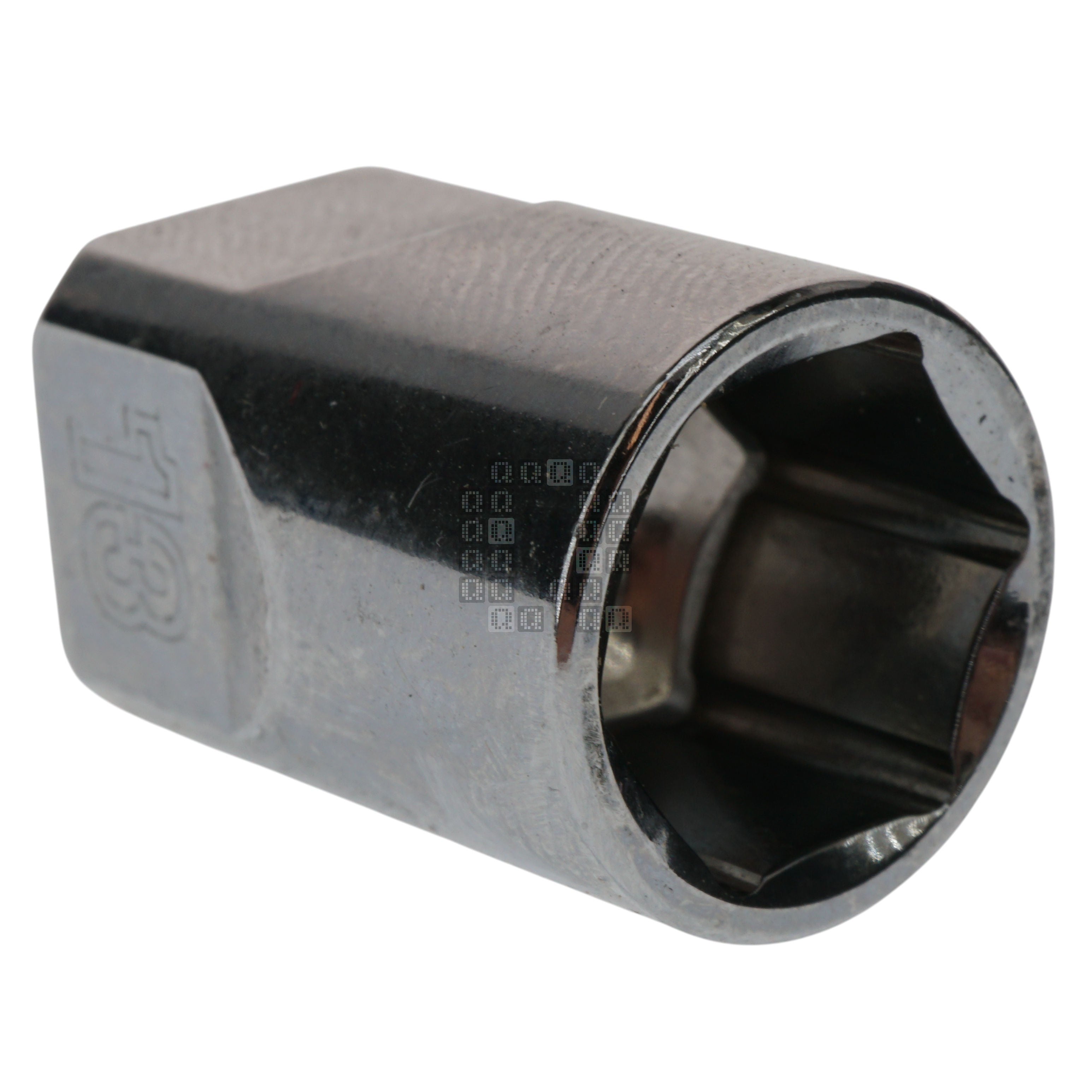 Milwaukee Tool 45-34-9039 Standard 1/4" Drive Chrome 13mm Metric Socket with Four Flat Sides