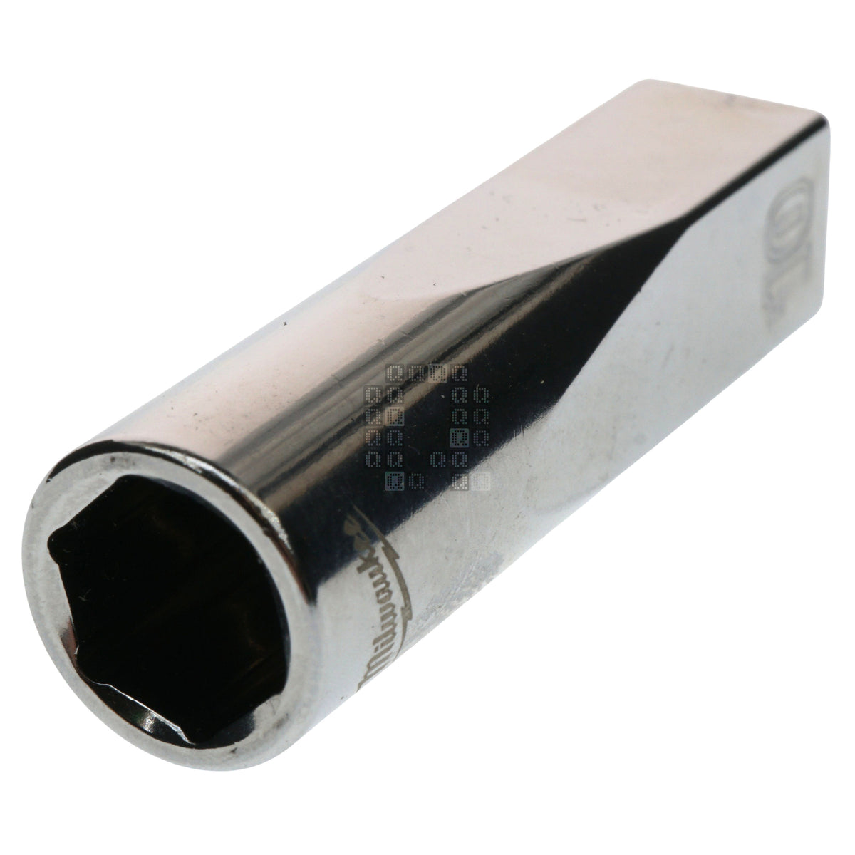 Milwaukee Tool 45-34-9048 Deep Chrome 1/4" Drive 10mm Metric Socket with Four Flat Sides