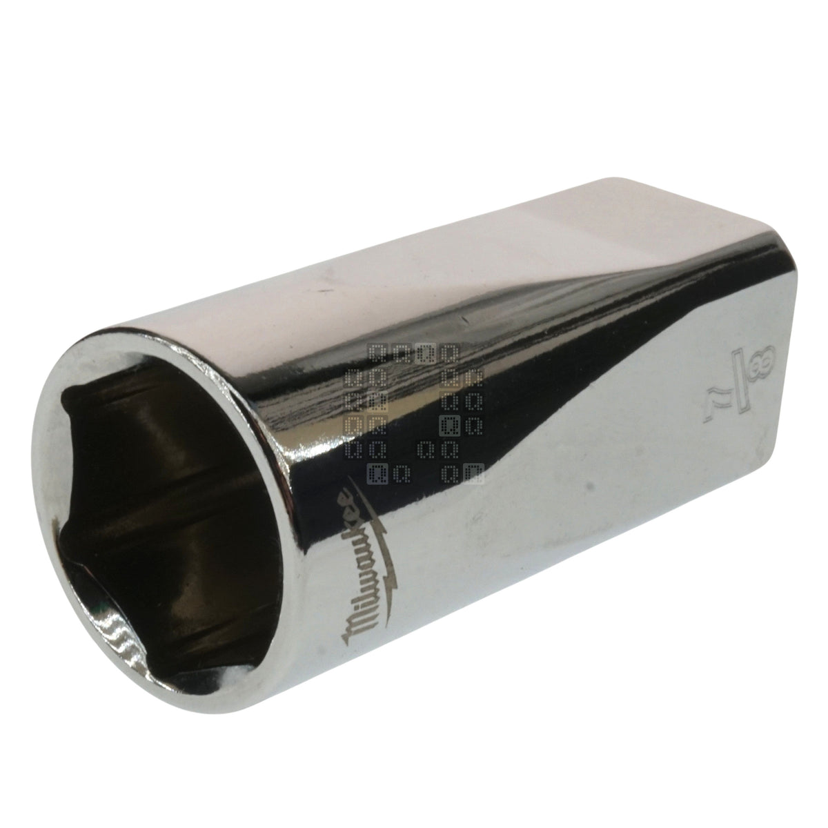 Milwaukee Tool 45-34-9075 Deep 3/8" Drive Chrome 7/8" SAE Socket with Four Flat Sides